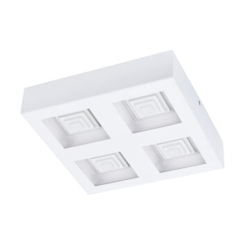 Eglo FERREROS ceiling light LED white, 4-light sources