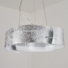 Novara hanging light silver, 3-light sources