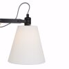 Steinhauer MEXLITE LIV Wall Light beige, Light wood, black, 1-light source