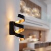 Lutec HELIX Wall Light gold, black, 3-light sources