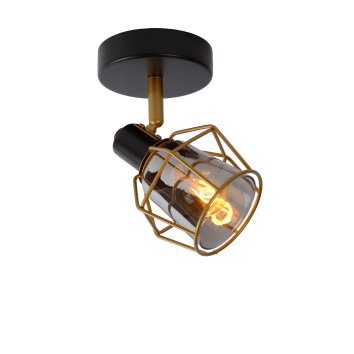Ceiling Spotlight Lucide NILA black, 1-light source