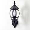 LENTUA outdoor wall light black, 1-light source