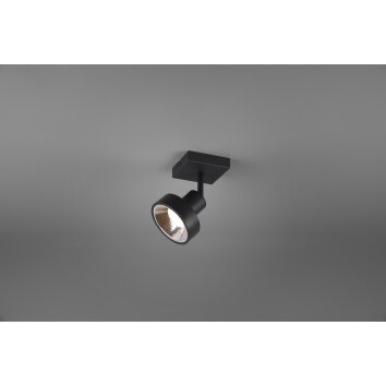 Trio LEON Spotlight LED black, 1-light source