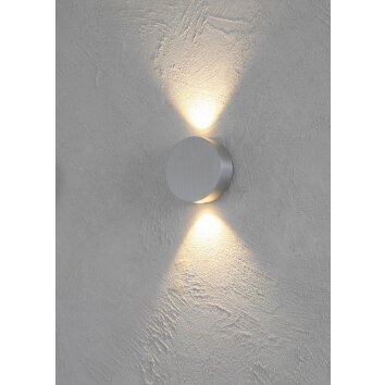 Escale SUN wall light LED aluminium, 2-light sources