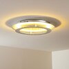 Springdale ceiling light LED silver, 4-light sources