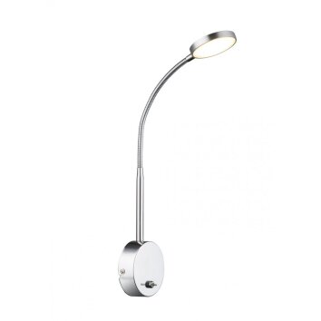 Globo wall light LED chrome, 1-light source