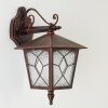 TOK Outdoor Wall Light brown, rust-coloured, 1-light source