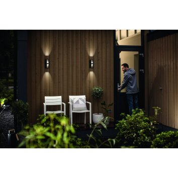 Philips SHADOW Outdoor Wall Light LED anthracite, 2-light sources