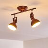 Tina Ceiling Light rust-coloured, 2-light sources