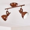 Tina Ceiling Light rust-coloured, 2-light sources