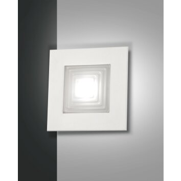 Fabas Luce FORMIA Wall Light LED white, 1-light source