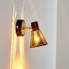 VANTAA wall light black-gold, 1-light source