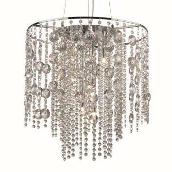 Ideal Lux EVASIONE Pendant Light chrome, 10-light sources