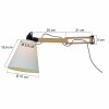 Steinhauer MEXLITE Wall Light beige, Light wood, black, 1-light source