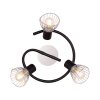 Spiral Spotlight Globo FASSA chrome, 3-light sources