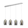 Brilliant Metropolis Pendant Light LED chrome, 4-light sources
