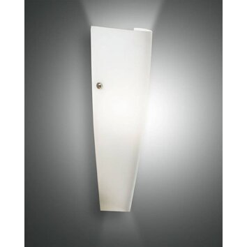 Fabas Luce DEDALO wall light matt nickel, 1-light source