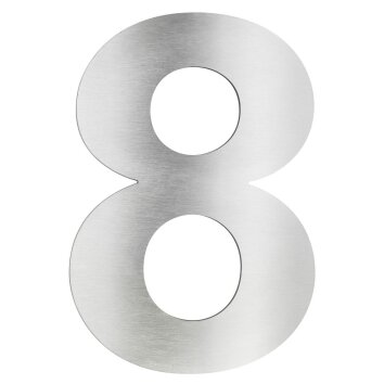 LCD house number 8 stainless steel