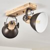 Ceiling Light Orny anthracite, Light wood, 2-light sources