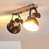 Ceiling Light Orny anthracite, Light wood, 2-light sources