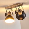 Ceiling Light Orny anthracite, Light wood, 2-light sources
