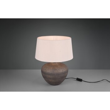 Reality LOU Table lamp LED brown, 1-light source