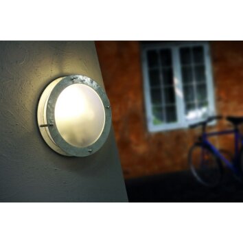 Nordlux MALTE outdoor wall light galvanized, 1-light source