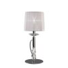 Mantra TIFFANY Table Lamp chrome, 1-light source