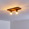 KIMSTAD Ceiling Light rust-coloured, 2-light sources