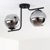 Cayuta Ceiling Light black, 2-light sources