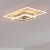 Chilkat Ceiling Light LED matt nickel, 1-light source
