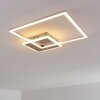 Chilkat Ceiling Light LED matt nickel, 1-light source