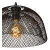 Lucide MESH Pendant Light grey, 2-light sources