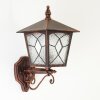TOK Outdoor Wall Light brown, rust-coloured, 1-light source