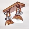 Gudo Ceiling Light brown, bronze, 2-light sources