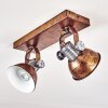 Gudo Ceiling Light brown, bronze, 2-light sources