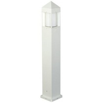 Albert 2241 pedestal light white, 1-light source