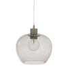 Pendant Light Steinhauer Lotus stainless steel, 1-light source