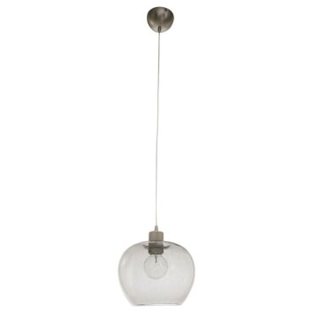 Pendant Light Steinhauer Lotus stainless steel, 1-light source