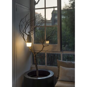 Faro Barcelona HOOK Pendant Light, Table lamp beige, 1-light source