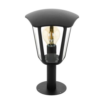 EGLO MONREALE pedestal light black, 1-light source