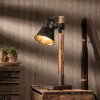 Table Lamp Brilliant Plow Dark wood, black, 1-light source
