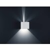 Helestra SIRI 44-L outdoor wall light LED white, 2-light sources