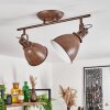 KOPPOM ceiling light rust-coloured, 2-light sources