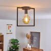 GUINAN Ceiling Light grey, black, 1-light source