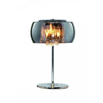 Sorpetaler Vapore table lamp chrome, 3-light sources