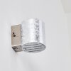 BAMAKO Wall Light silver, 1-light source