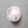 Konstsmide Mantova wall and ceiling light white, 1-light source