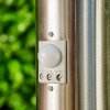 Path light Norburg stainless steel, 1-light source, Motion sensor