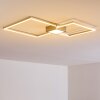 Narpes Ceiling Light LED matt nickel, 1-light source